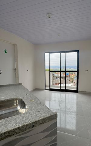 Studio para alugar com 33m², 1 quarto e sem vaga Studio para alugar com 33m², 1 quarto e sem vagaCozinha