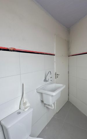 Studio para alugar com 33m², 1 quarto e sem vaga Studio para alugar com 33m², 1 quarto e sem vagaBanheiro