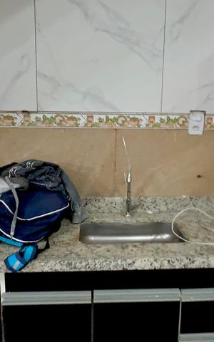 Studio para alugar com 60m², 1 quarto e 1 vagaDetalhe pia