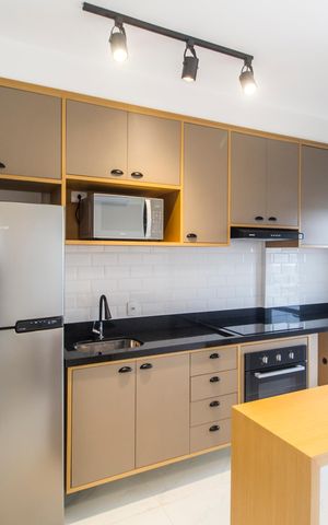 Apartamento para alugar com 46m², 1 quarto e 1 vaga Apartamento para alugar com 46m², 1 quarto e 1 vagaCozinha
