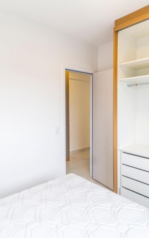 Apartamento para alugar com 46m², 1 quarto e 1 vaga Apartamento para alugar com 46m², 1 quarto e 1 vagaQuarto 1