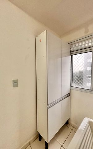 Apartamento para alugar com 44m², 2 quartos e 1 vagaLavanderia