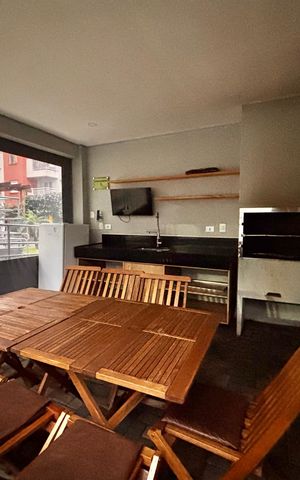 Apartamento para alugar com 44m², 2 quartos e 1 vagaÁrea comum - Churrasqueira