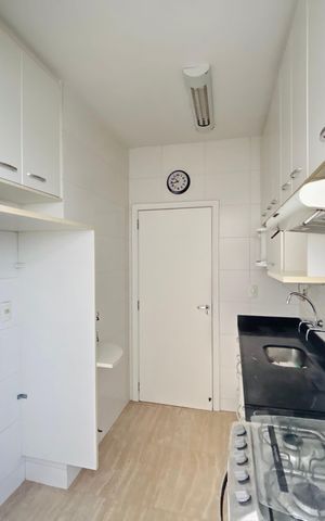 Apartamento para alugar com 56m², 1 quarto e 1 vaga