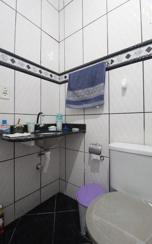 Casa à venda com 130m², 2 quartos e 1 vagaBanheiro Social