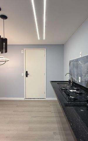 Apartamento à venda com 38m², 2 quartos e 1 vaga Apartamento à venda com 38m², 2 quartos e 1 vagaSala e cozinha