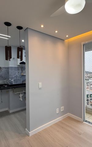 Apartamento à venda com 38m², 2 quartos e 1 vaga Apartamento à venda com 38m², 2 quartos e 1 vagaSala e cozinha