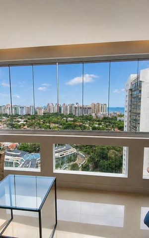Apartamento à venda com 80m², 1 quarto e 1 vaga Apartamento à venda com 80m², 1 quarto e 1 vagaSala