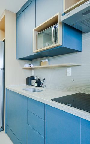 Apartamento para alugar com 31m², 1 quarto e 1 vagaCozinha 