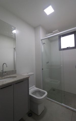 Apartamento para alugar com 87m², 3 quartos e 2 vagas Apartamento para alugar com 87m², 3 quartos e 2 vagasBanheiro da Suíte