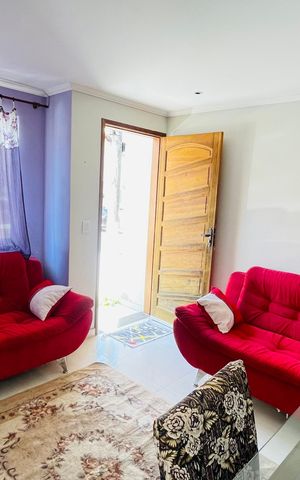 Casa de condomínio para alugar com 60m², 2 quartos e 2 vagas Casa de condomínio para alugar com 60m², 2 quartos e 2 vagasSala