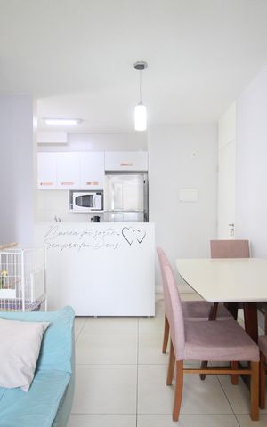 Apartamento à venda com 48m², 2 quartos e 1 vagaSala