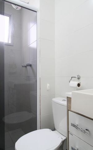 Apartamento à venda com 48m², 2 quartos e 1 vagaBanheiro