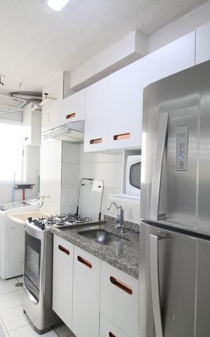 Apartamento à venda com 48m², 2 quartos e 1 vagaCozinha