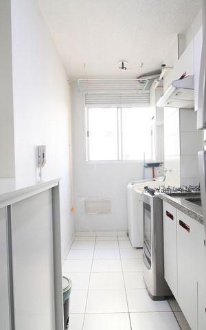 Apartamento à venda com 48m², 2 quartos e 1 vagaCozinha