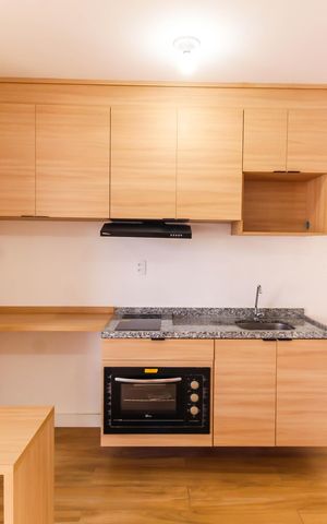 Apartamento para alugar com 30m², 1 quarto e sem vaga Apartamento para alugar com 30m², 1 quarto e sem vagaCozinha