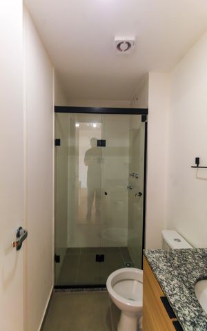 Apartamento para alugar com 30m², 1 quarto e sem vaga Apartamento para alugar com 30m², 1 quarto e sem vagaBanheiro