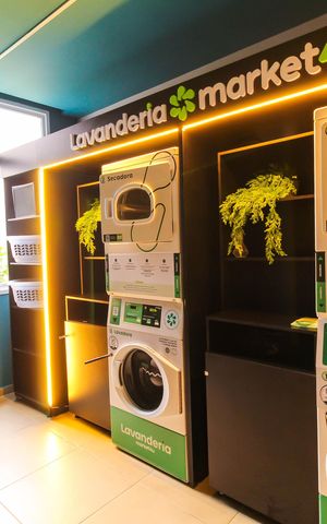 Apartamento para alugar com 30m², 1 quarto e sem vaga Apartamento para alugar com 30m², 1 quarto e sem vagaLavanderia