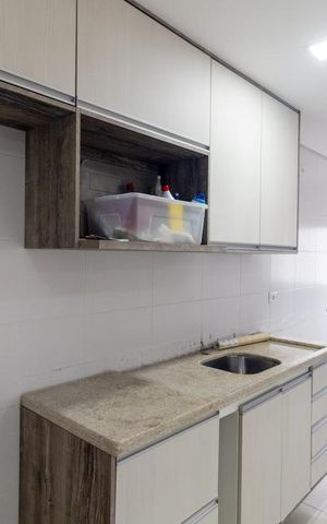 Apartamento à venda com 50m², 2 quartos e 1 vaga Apartamento à venda com 50m², 2 quartos e 1 vagaCozinha e Área de Serviço