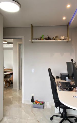 Apartamento à venda com 47m², 2 quartos e 2 vagas Apartamento à venda com 47m², 2 quartos e 2 vagasQuarto 2