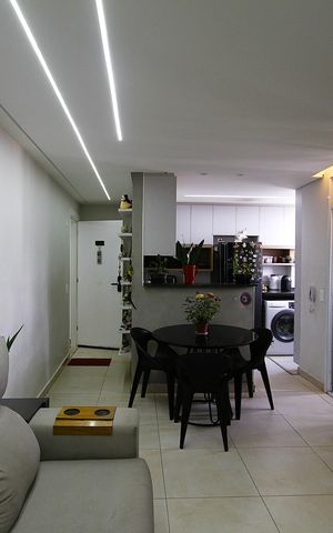 Apartamento à venda com 60m², 2 quartos e 2 vagasSala 