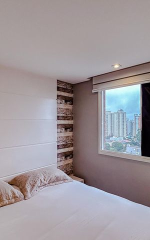 Apartamento para alugar com 91m², 1 quarto e 2 vagasQuarto