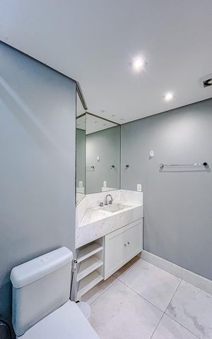 Apartamento para alugar com 91m², 1 quarto e 2 vagasBanheiro