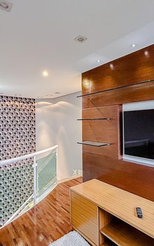 Apartamento para alugar com 91m², 1 quarto e 2 vagasSala de TV