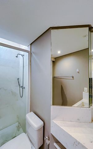 Apartamento para alugar com 91m², 1 quarto e 2 vagasBanheiro