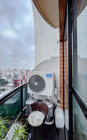 Apartamento para alugar com 91m², 1 quarto e 2 vagasSala