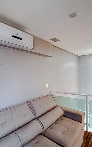 Apartamento para alugar com 91m², 1 quarto e 2 vagasSala de TV