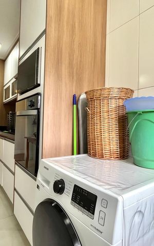 Apartamento à venda com 58m², 2 quartos e 1 vaga Apartamento à venda com 58m², 2 quartos e 1 vagaÁrea de Serviço