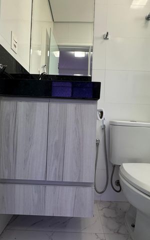Apartamento à venda com 142m², 3 quartos e 2 vagas Apartamento à venda com 142m², 3 quartos e 2 vagasBanheiro