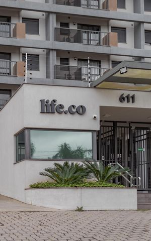 Apartamento para alugar com 45m², 1 quarto e 1 vaga Apartamento para alugar com 45m², 1 quarto e 1 vagaFachada