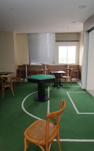 Apartamento à venda com 58m², 2 quartos e 1 vagaÁrea comum - Salão de jogos