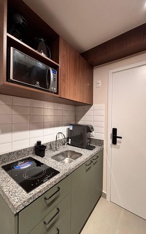 Apartamento para alugar com 27m², 1 quarto e sem vaga Apartamento para alugar com 27m², 1 quarto e sem vagaSala/Cozinha