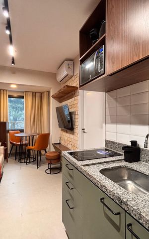 Apartamento para alugar com 27m², 1 quarto e sem vaga Apartamento para alugar com 27m², 1 quarto e sem vagaSala/Cozinha