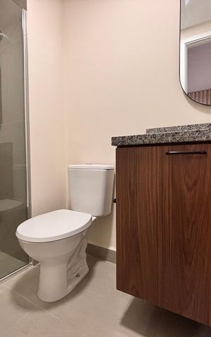 Apartamento para alugar com 27m², 1 quarto e sem vaga Apartamento para alugar com 27m², 1 quarto e sem vagaBanheiro da Suíte