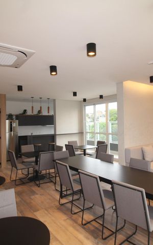 Apartamento para alugar com 56m², 2 quartos e 1 vagaÁrea comum - Salão de festas 1