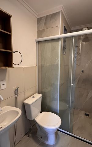 Apartamento para alugar com 48m², 2 quartos e 1 vaga Apartamento para alugar com 48m², 2 quartos e 1 vagaBanheiro