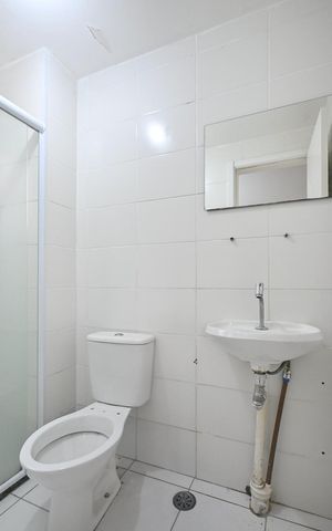 Apartamento para alugar com 46m², 2 quartos e 1 vagaBanheiro