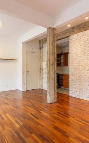 Apartamento para alugar com 60m², 1 quarto e 1 vaga Apartamento para alugar com 60m², 1 quarto e 1 vagaSala