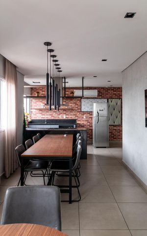 Apartamento para alugar com 28m², 1 quarto e sem vaga Apartamento para alugar com 28m², 1 quarto e sem vagaÁrea comum - Salão Gourmet
