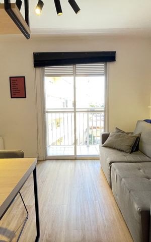 Apartamento à venda com 37m², 1 quarto e sem vaga Apartamento à venda com 37m², 1 quarto e sem vagaSala