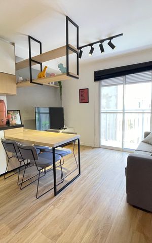 Apartamento à venda com 37m², 1 quarto e sem vaga Apartamento à venda com 37m², 1 quarto e sem vagaSala
