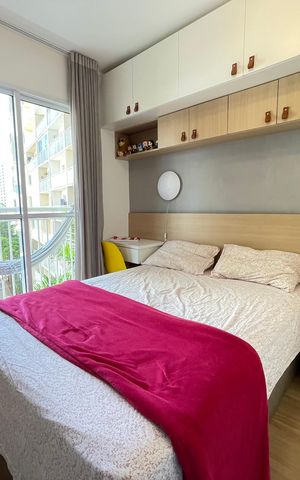 Apartamento à venda com 37m², 1 quarto e sem vaga Apartamento à venda com 37m², 1 quarto e sem vagaQuarto