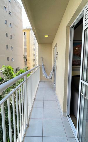 Apartamento à venda com 37m², 1 quarto e sem vaga Apartamento à venda com 37m², 1 quarto e sem vagaVaranda