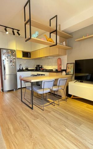 Apartamento à venda com 37m², 1 quarto e sem vaga Apartamento à venda com 37m², 1 quarto e sem vagaSala