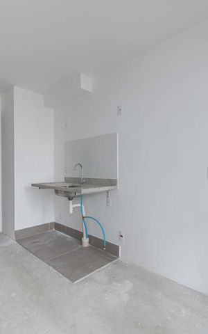 Apartamento à venda com 15m², 1 quarto e sem vaga Apartamento à venda com 15m², 1 quarto e sem vagaSala - Cozinha Integrada