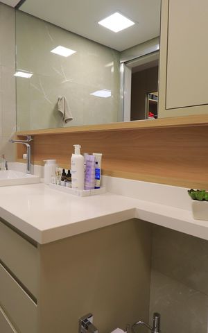 Apartamento à venda com 65m², 1 quarto e 1 vagaBanheiro da Suíte